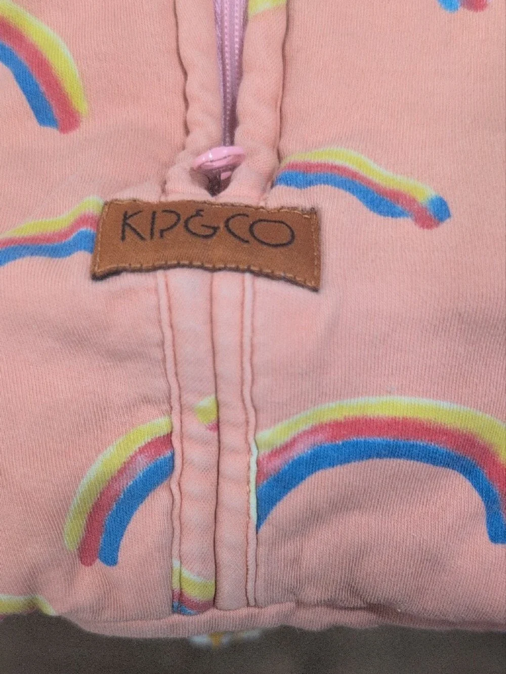 Kip & Co Pink Rainbow Sleep Sack